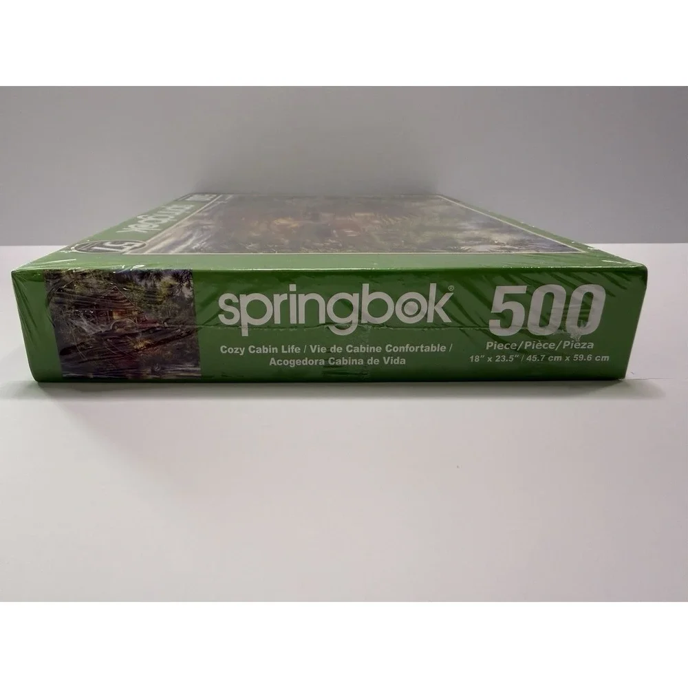 Springbok Cozy Cabin Life 500 Piece Jigsaw Puzzle 18